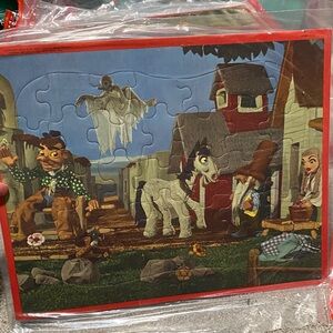 Vintage Farm Scene Kids Puzzle
